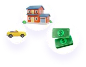 Ilustraci&oacute;n de seguros y fianzas en un solo lugar